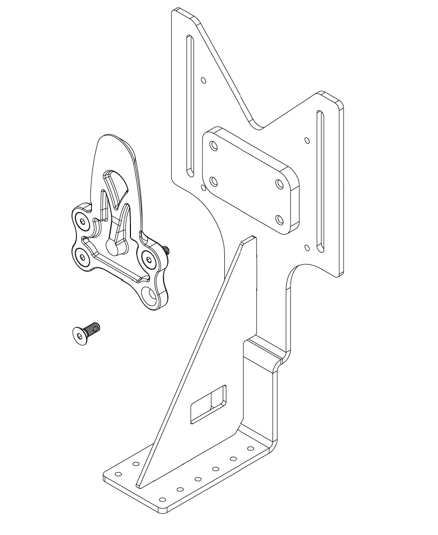 UMount Attachment 10782 Trailer Storage Mount