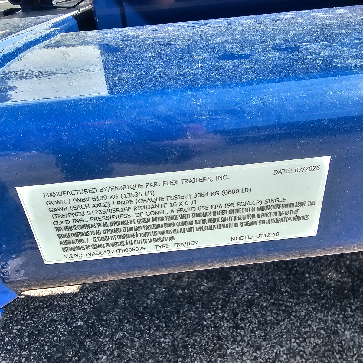 Air-Tow Trailers 12 ft. Utility Trailer