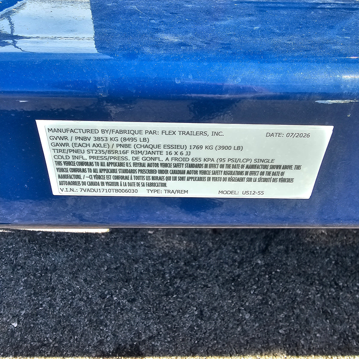 Air-Tow Trailers 12 ft. Utility Trailer
