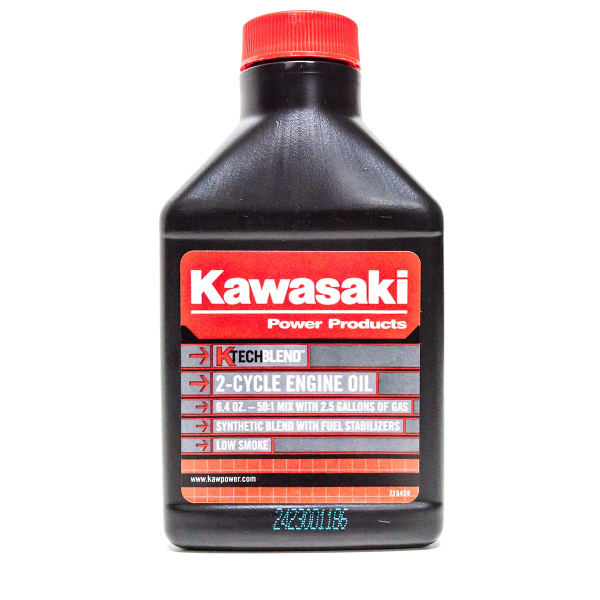 Aceite para motor de 2 tiempos Kawasaki 99969-6084 50:1, 2,5 galones, 6,4 oz