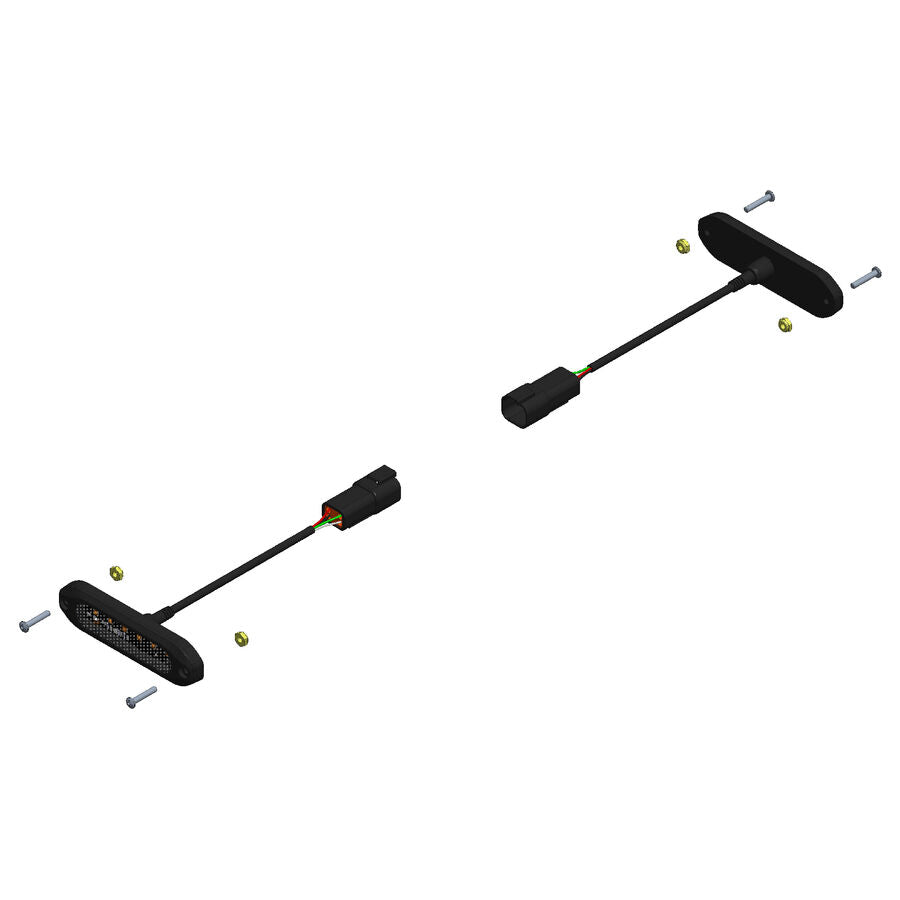 Kit de luces de advertencia Snowrator SNR24029 de Boss