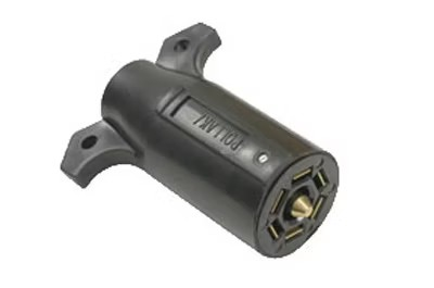 Dexter 12-706 Trailer Connector, 7 Pole Trailer End, Poly (Rv Ty