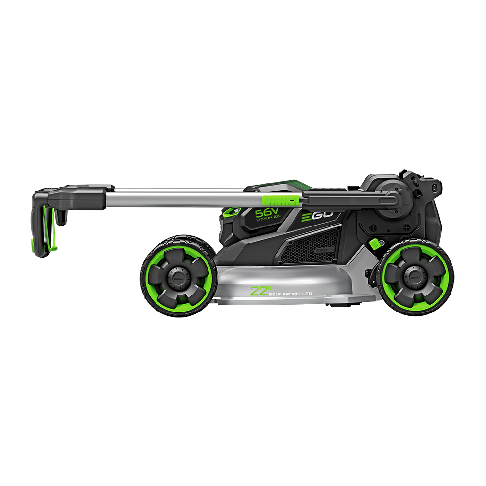 Ego Power+ LM2206SP Cortacésped autopropulsado con plataforma de aluminio de 22 pulg. (batería de 10 Ah, cargador de 700 W)