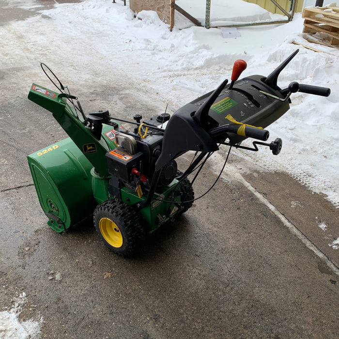 John Deere 524D Two-Stage Snow Thrower