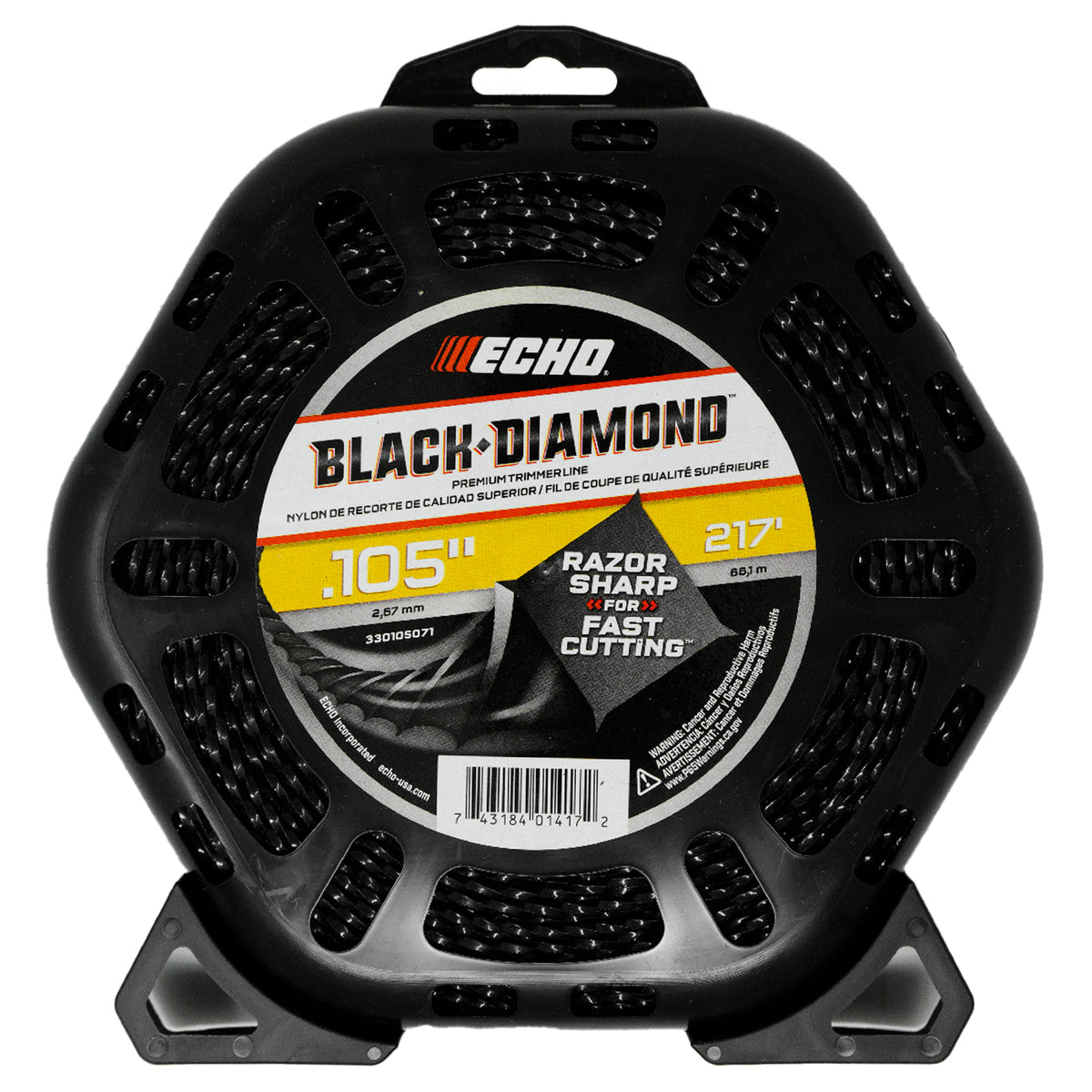 Echo 330105071 217Ft Donut .105 Black Diamond
