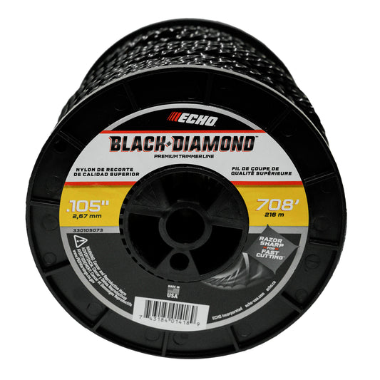Echo 330105073 .105 Black Diamond Trimmer Line 708 ft. Spool