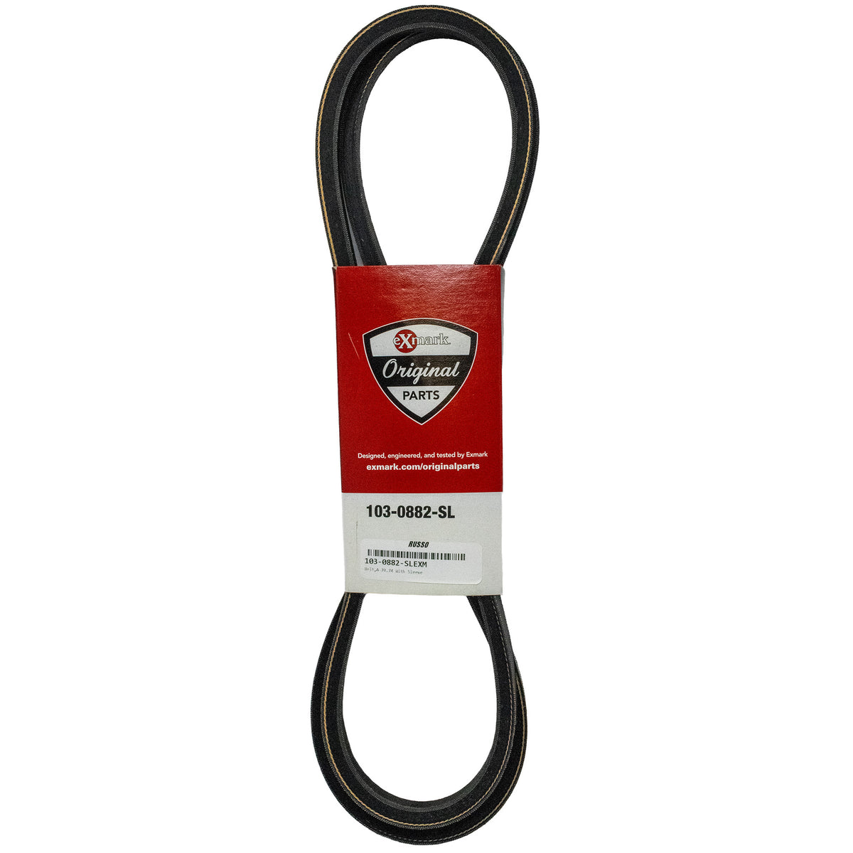 Exmark 103-0882-SL Belt A-70.74 W/ Sleeve