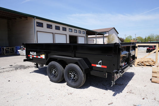 Midsota NDT8214-BP-154 14 ft. Nova Dump Bed Trailer