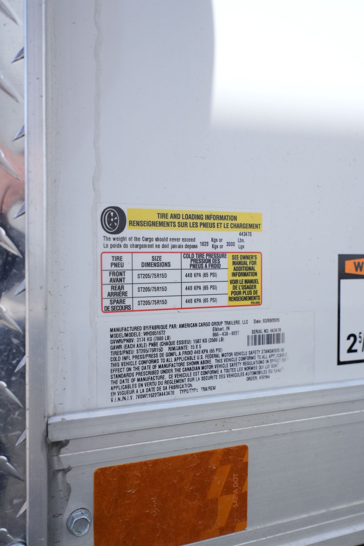 Wells Cargo WHD8516T2 16 ft. Wagon Hd Enclosed Trailer