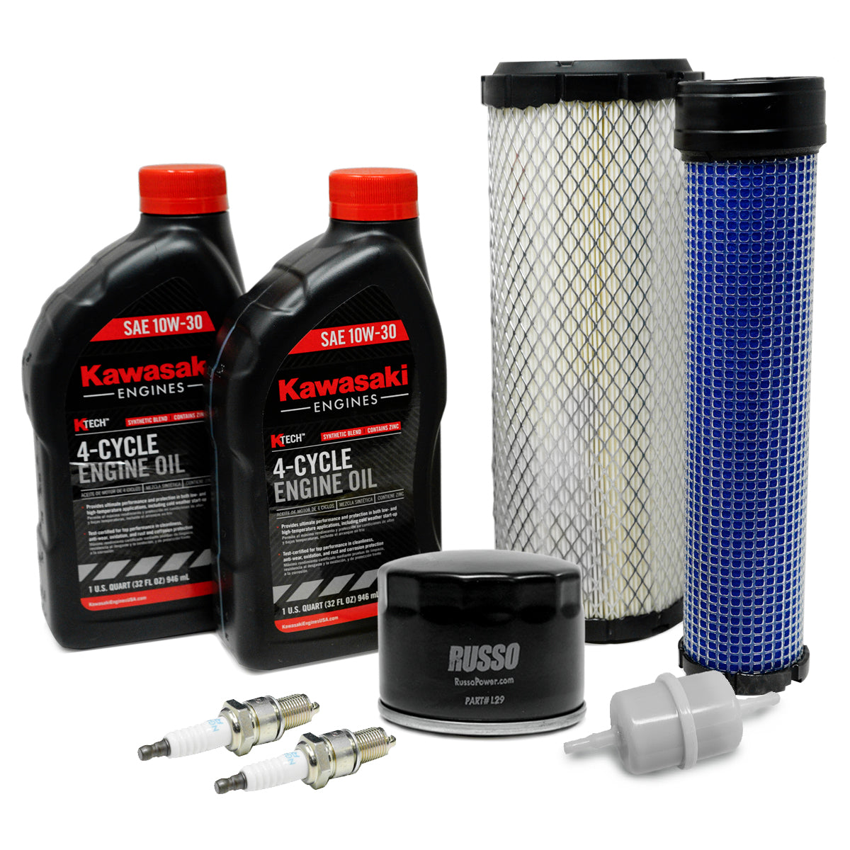 Tune Up Kit 10W-30 for Kawasaki Engine FX651V FX691V FX730V 99969-6527
