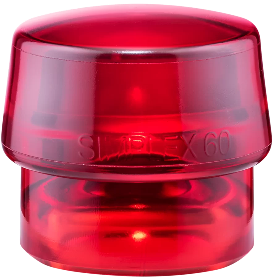 Halder 3206.060 Inserto SIMPLEX Plástico, Rojo