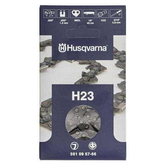 Husqvarna 591 09 57-66 Cadena de 16", H23-66 .325 .050