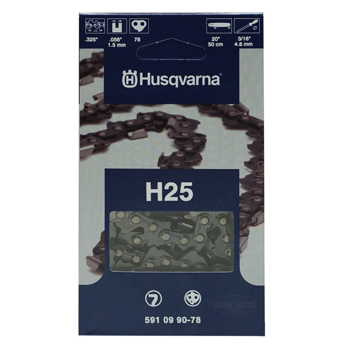 Husqvarna 591 09 90-78 20" Chain H25-78 .325, .058