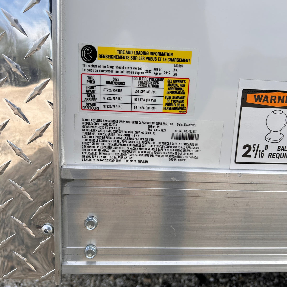 Wells Cargo WHD8520T3 20 Ft. Wagon HD Enclosed Trailer