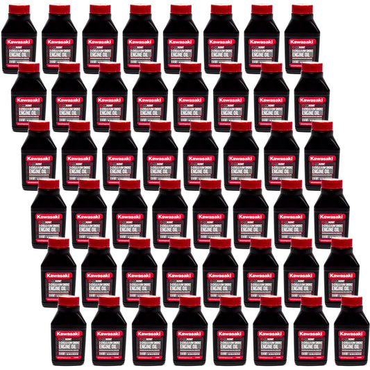48PK Kawasaki 99969-6082 Mezcla de 2 tiempos de 1 galón 2,6 oz.