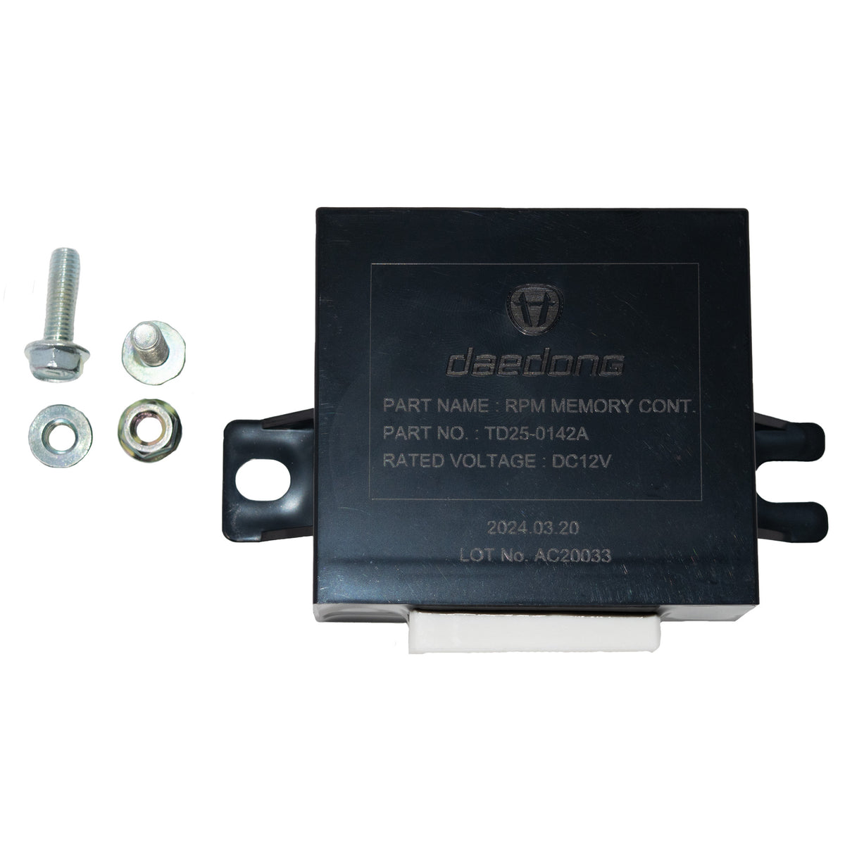 Control del acelerador con palanca de mando Kioti DKA153 (Max y Match)