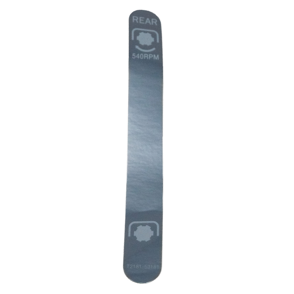 Kioti T2181-53181 PTO Label
