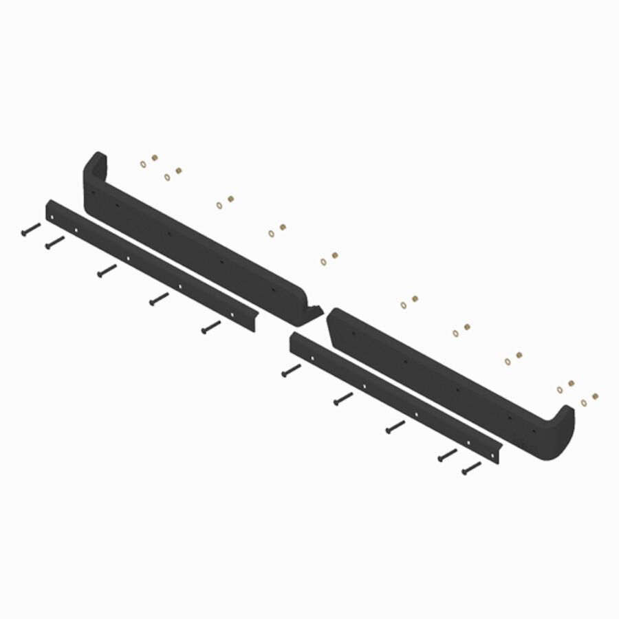 Boss MSC18239 Urethane Edge Kit, 9'2", V-Xt