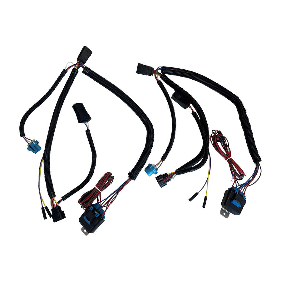 Adaptador de faro Boss MSC28250 para modelos GM 1500 de 2022.5 y posteriores / GM 2500/3500 de 2024 y posteriores (solo para camiones con luces halógenas)