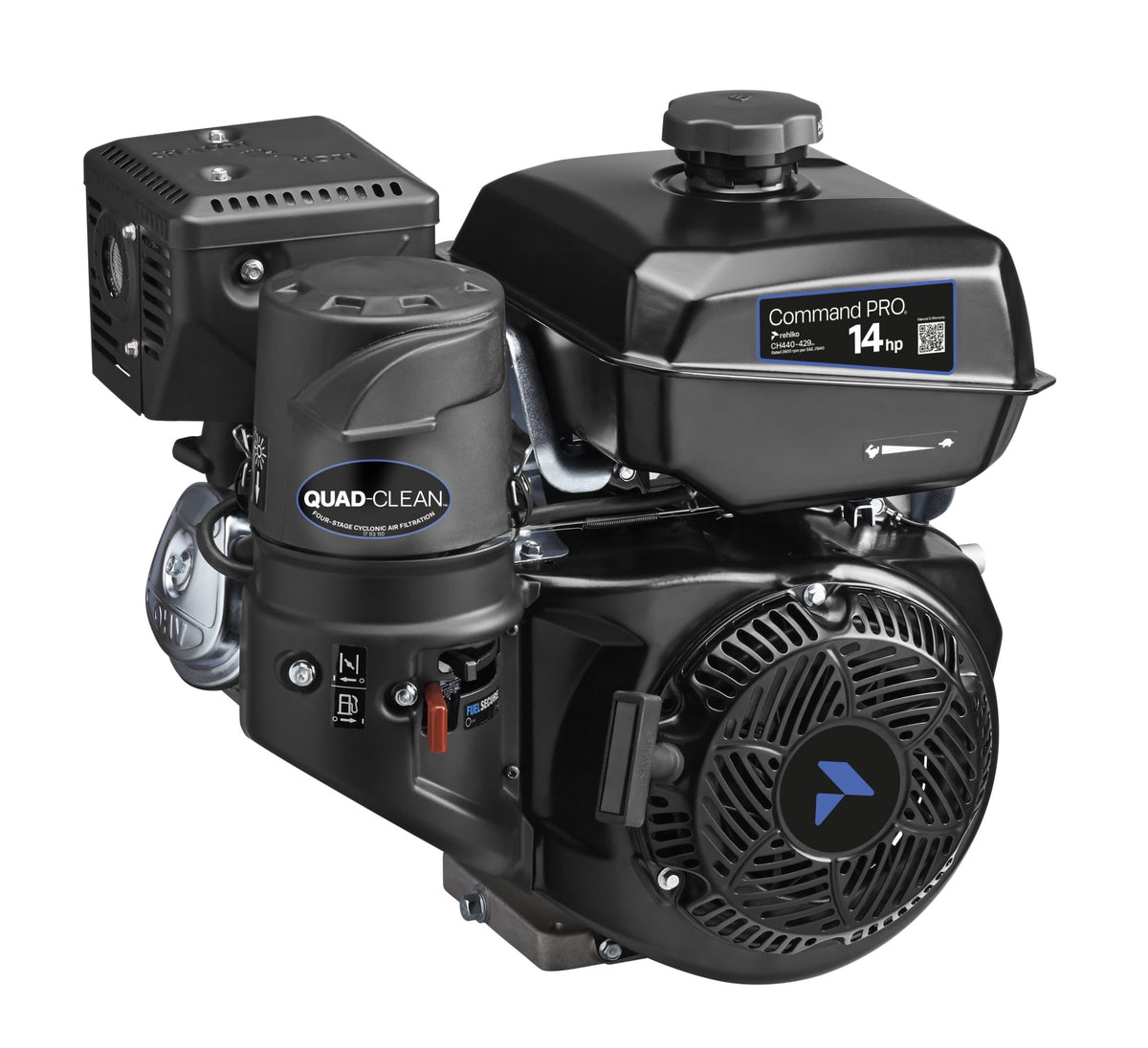 Kohler PA-CH440-3170 Engine 3.50" X 1-14" Horizontal Shaft Electric Start 14 HP