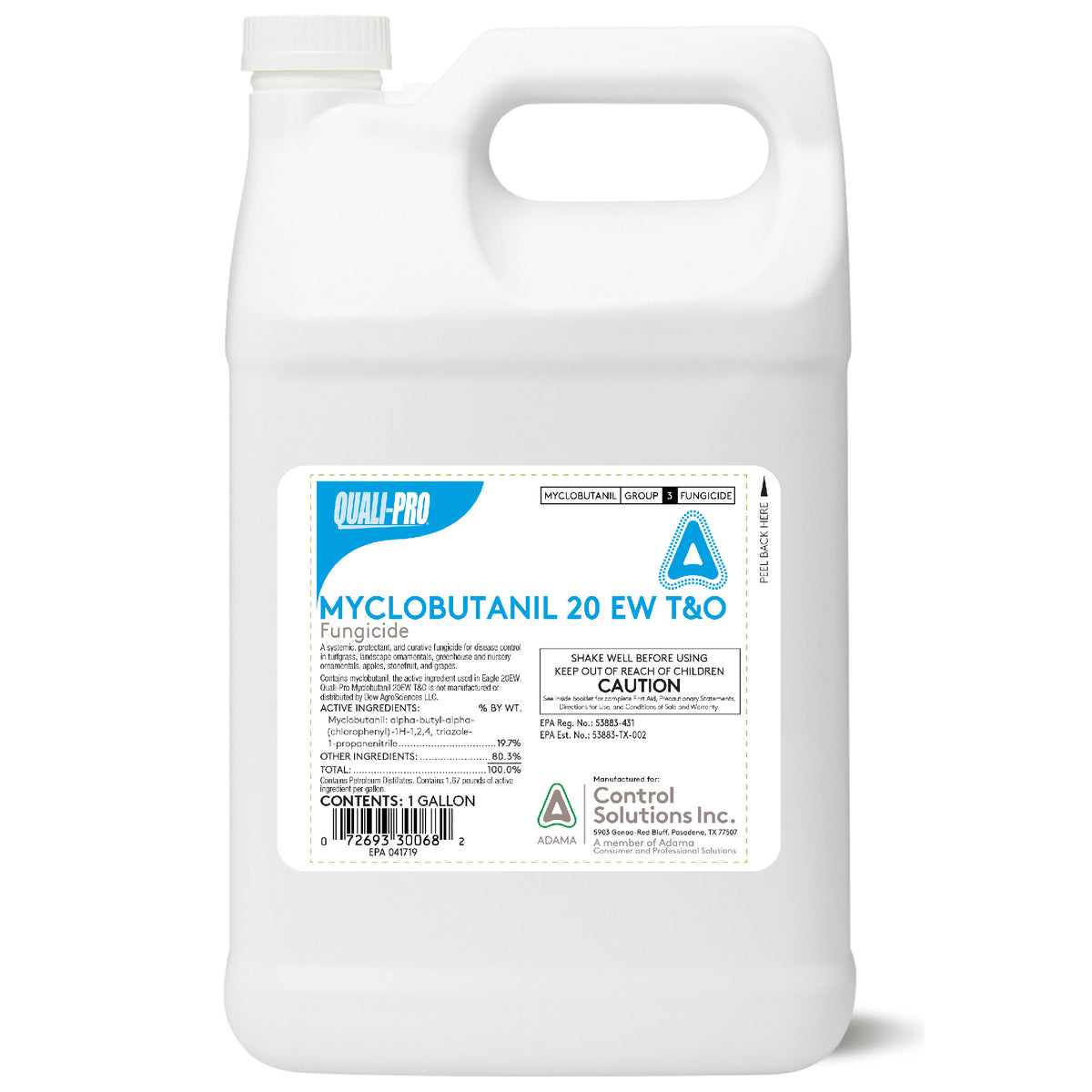 Quali-Pro Myclobutanil 20EW T&O Fungicide 1 Gallon