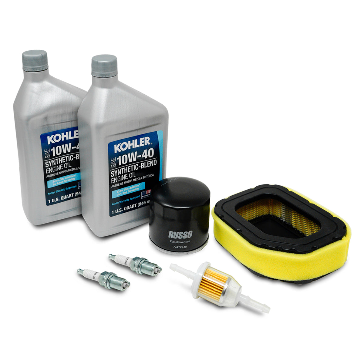 Kit de puesta a punto 10W40 para Kohler SV710-SV740