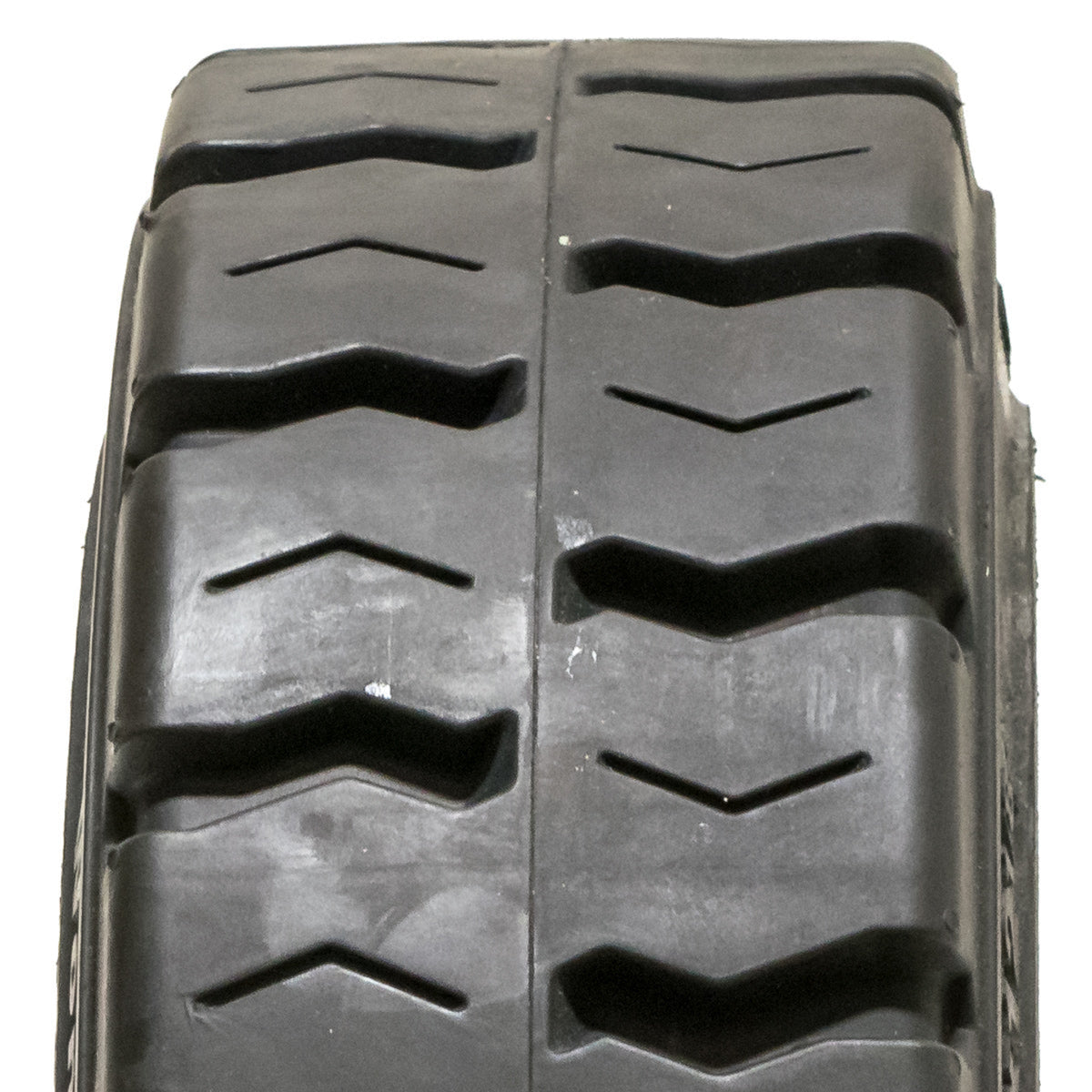 18X8X12.125 Solid Puncture Proof Press-On Traction Forklift Tire