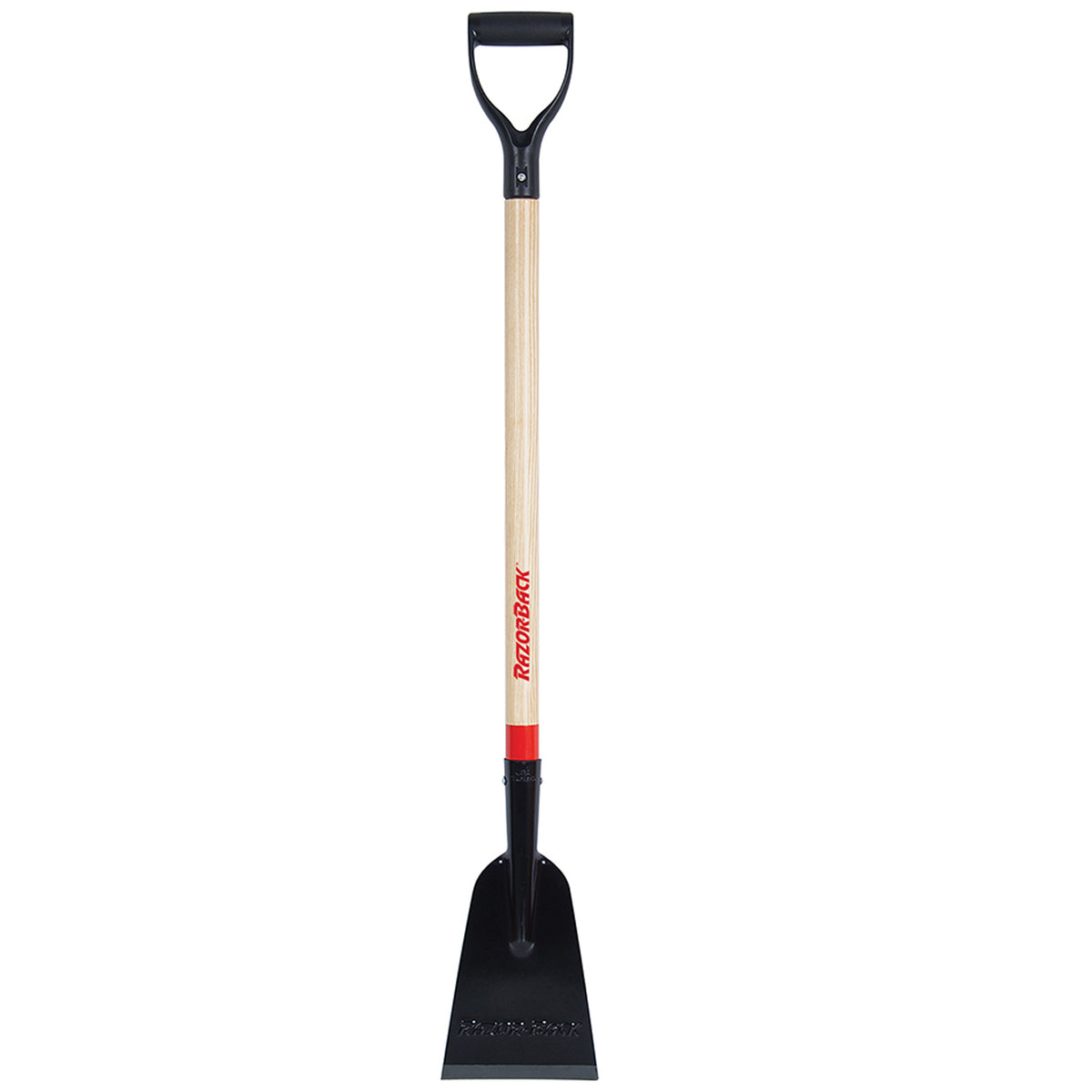 Raspador de hielo Razor-Back 81100 de 7 pulgadas con mango de madera en forma de D