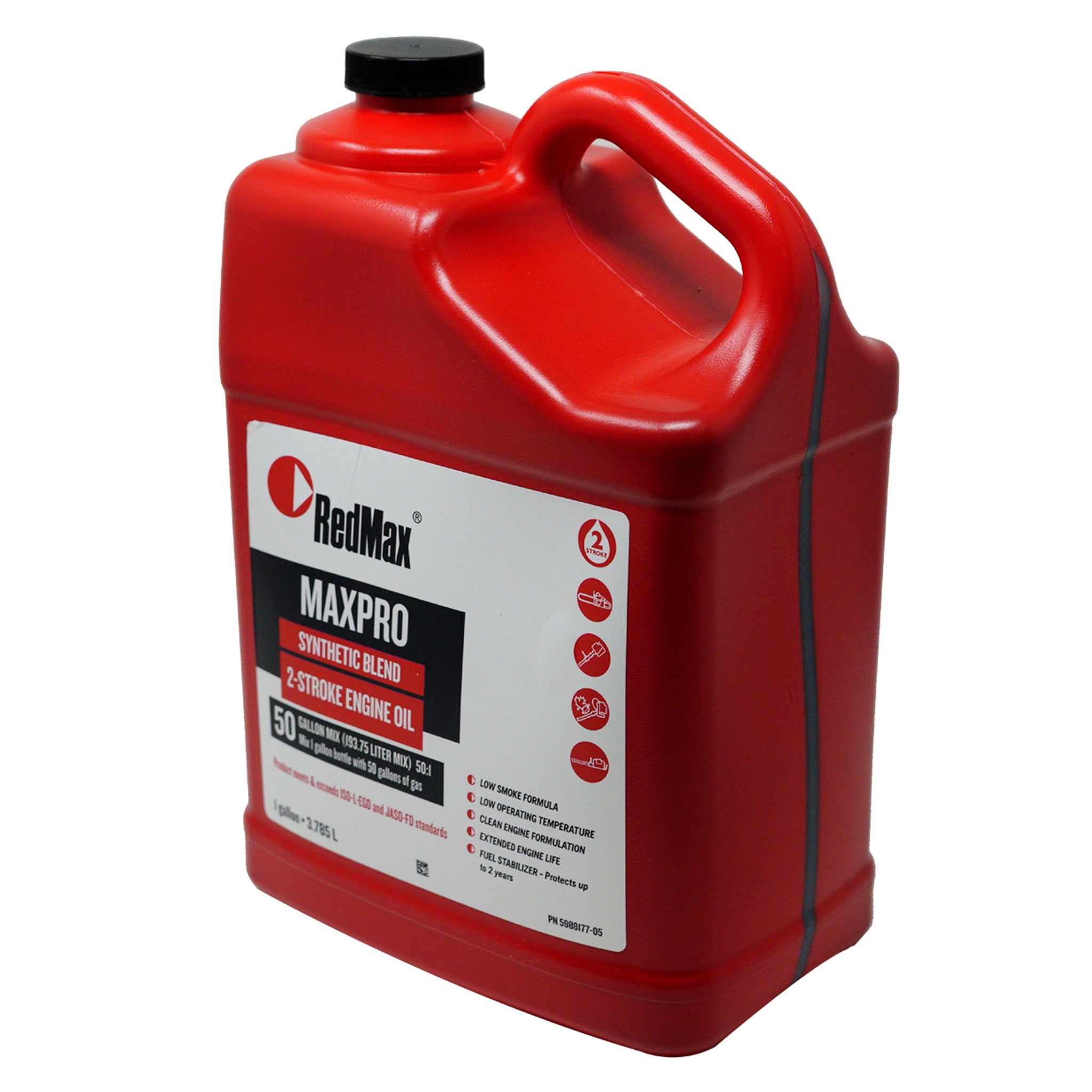 RedMax 598817705 MaxPro 2-Stroke Oil 50:1 Mix 1 Gallon