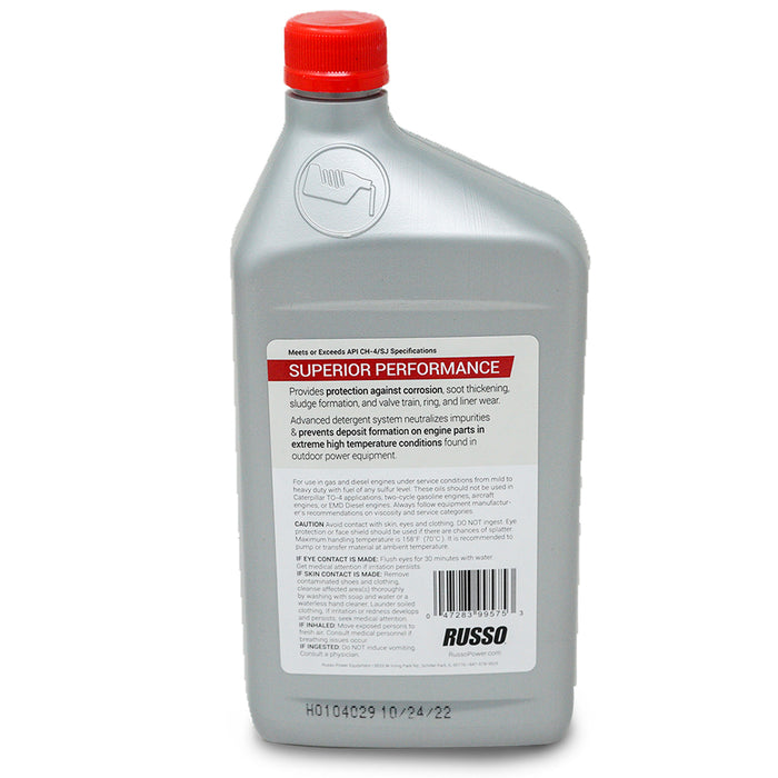 Russo SAE 10W-30 Engine Oil 1 Qt.