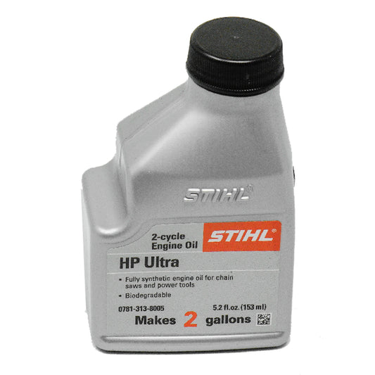 Stihl 0781 313 8007 HP Ultra 2 Gallon Mix Oil 5.2 Oz.