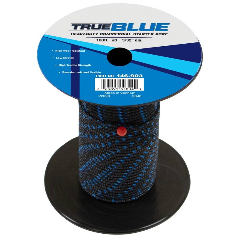Stens 146903 100 ft. Starter Rope #3 Solid Braid