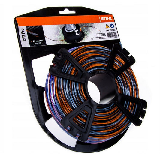 Stihl 0000 930 4304 CF3 Pro Trimmer Line 2.7mm X 180 ft.