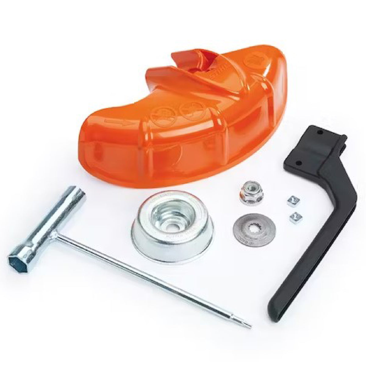 Stihl 4144 007 1016 Kit de instalación de cuchilla para césped - Mango de bucle 4180