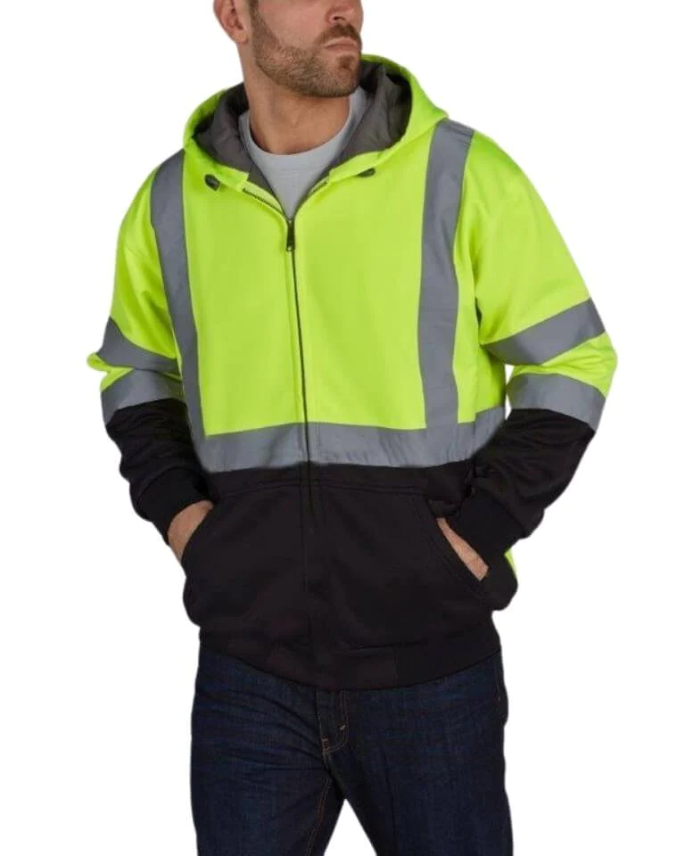 Utility Pro UHV425 HiVis Soft Shell Full Zip Hoodie