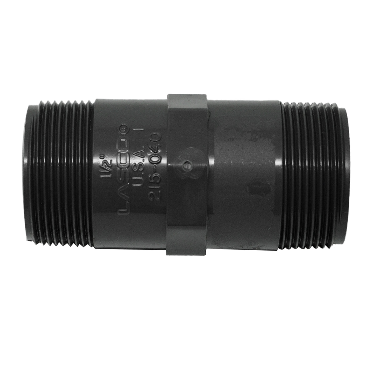 Westlake Pipe 215040 Niple de PVC Cédula 80 Roscado en Ambos Extremos de 1½ x 4