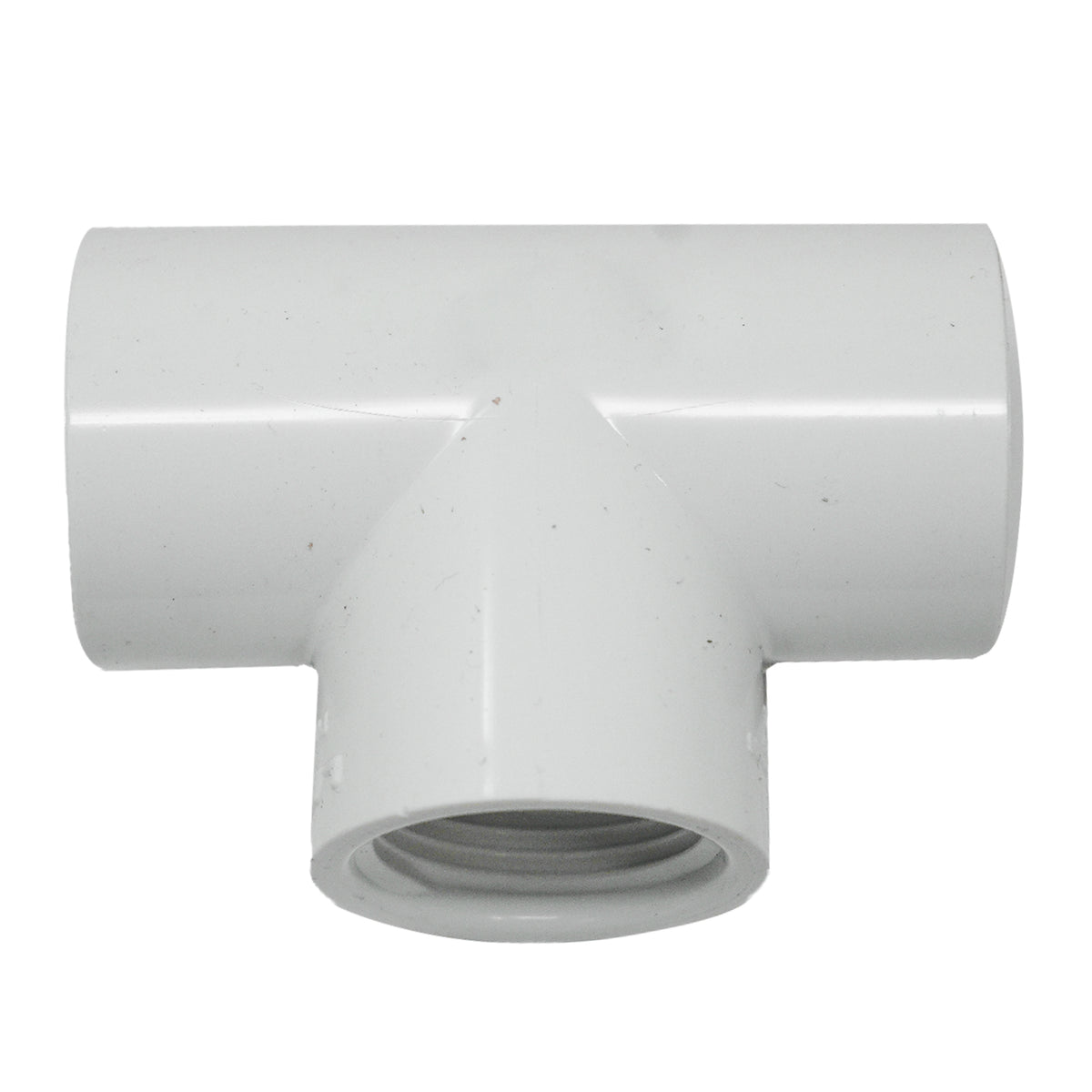 Westlake Pipe & Fittings 402010BC Te de 1" deslizante x deslizante x rosca hembra (FPT) Cédula 40