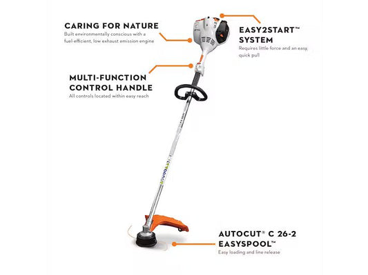 Stihl FS 56 RC-E Straight Shaft Line Trimmer
