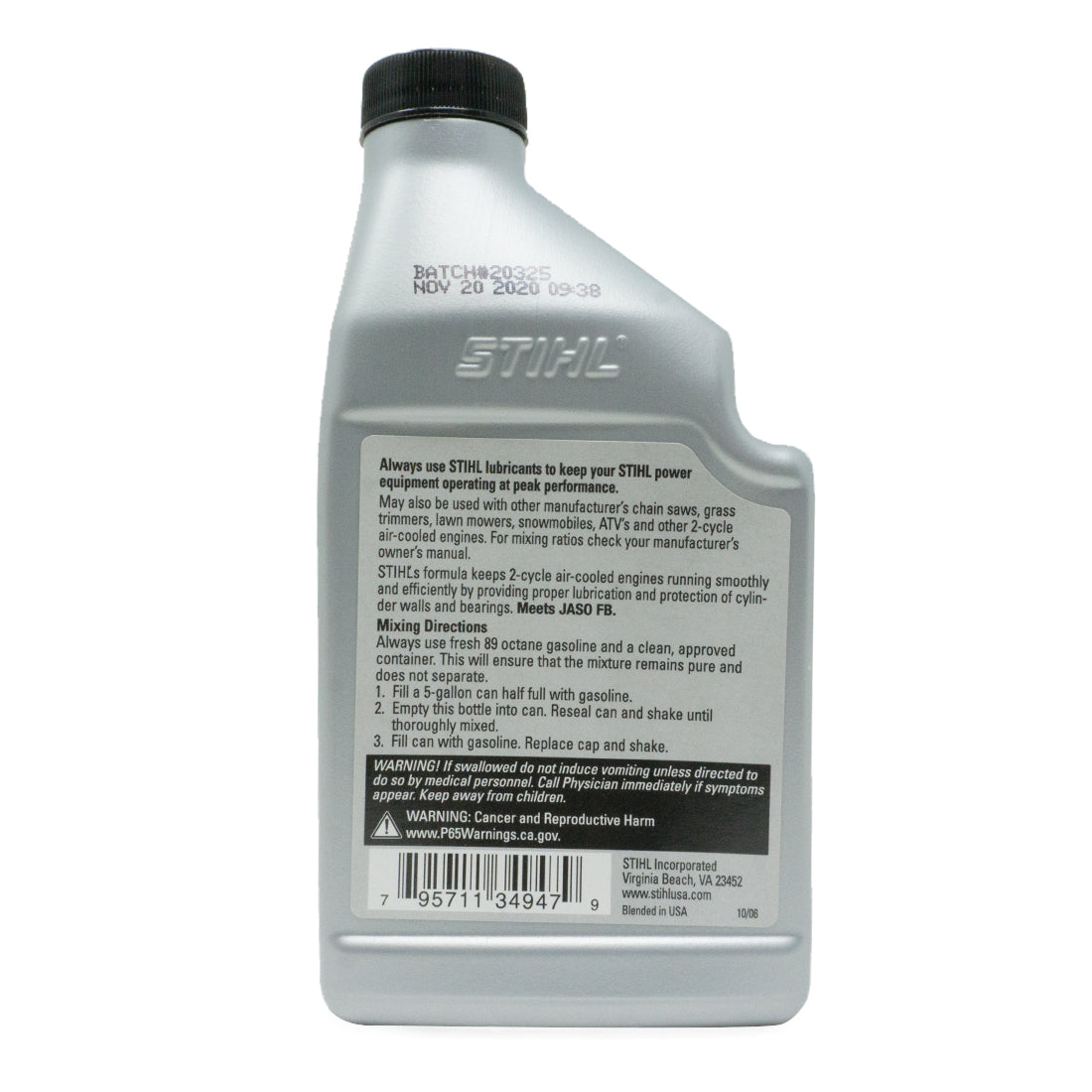 Stihl 0781 313 8013 High Performance Ultra 2 Cycle Engine Oil 12.8 Oz.
