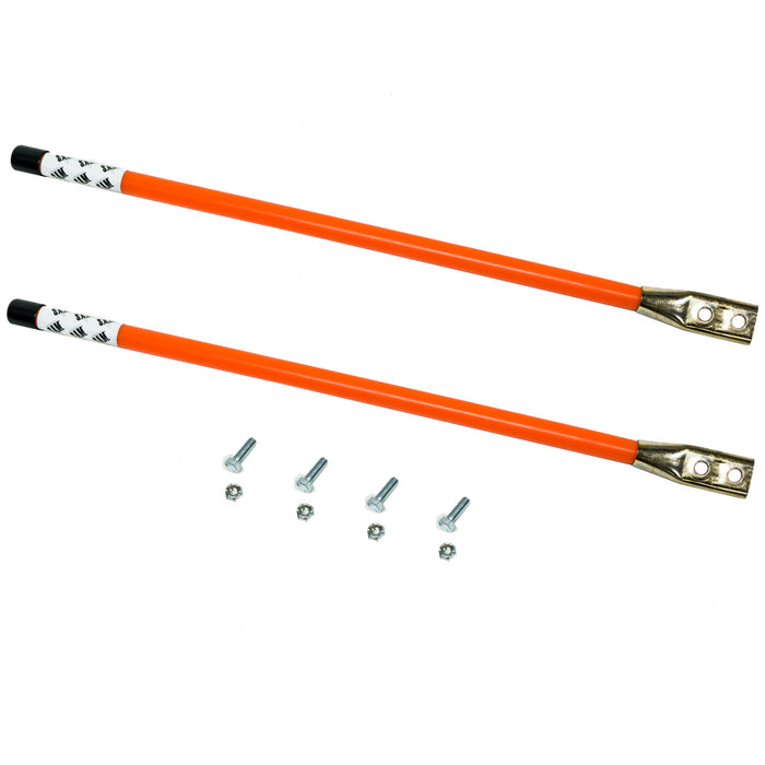 Buyers 1308205 24" Orange Blade Guide Kit with Reflective Decal