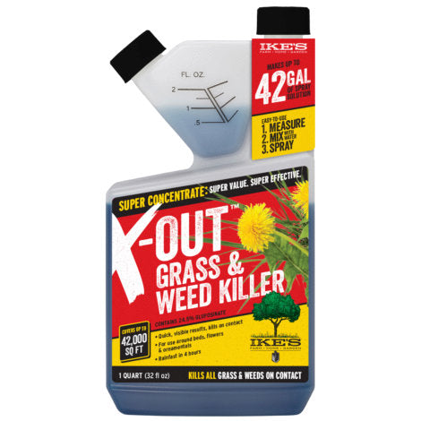 IKE'S X-Out Grass & Weed Killer 32 Oz.
