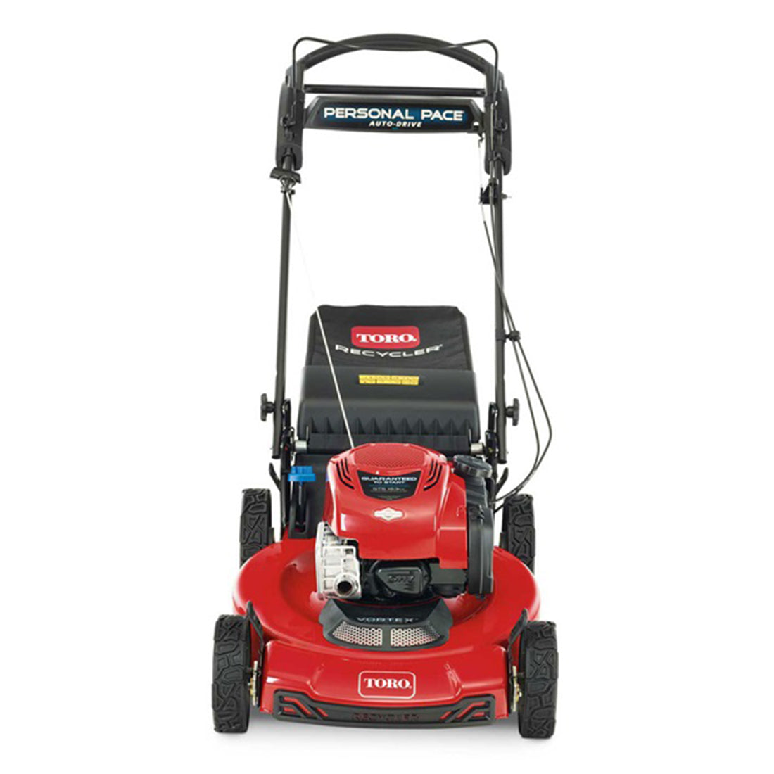 Reciclador Toro 21462 de 22 pulgadas. Cortacésped con operador a pie