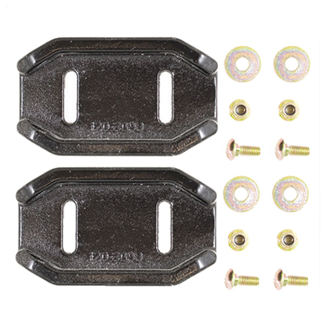 2PK Toro 38212 Patines y herrajes de hierro fundido
