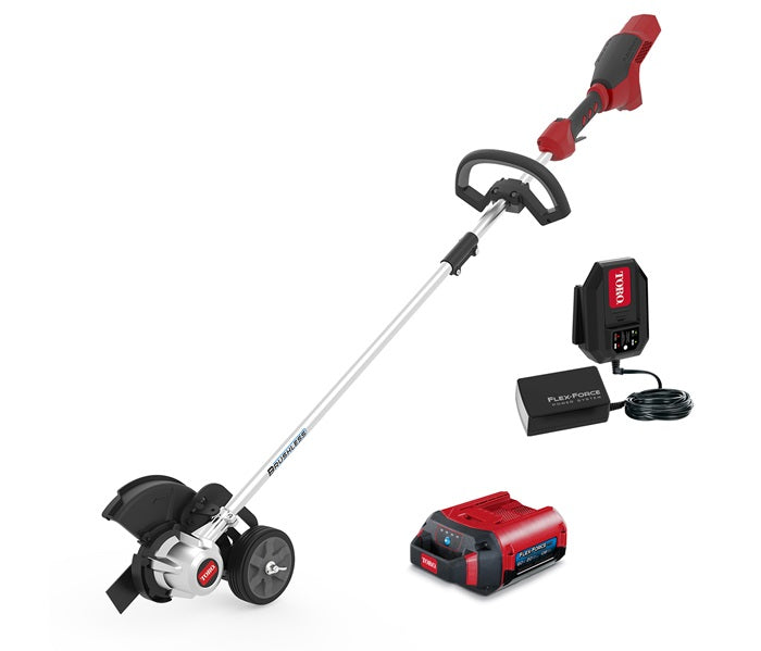 Toro 51833 60V MAX Battery 8 In. Stick Edger w/ Battery & Charger