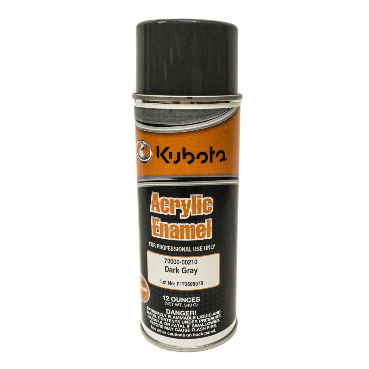 Kubota 70000-00210 Dark Gray Touch Up Spray Paint