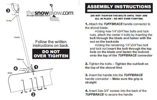 The Snowplow 50530 Snow Shovel 30 In.