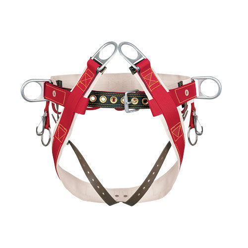 Weaver 08-01010-LG Sillines individuales de algodón grueso de 4 Dee con correas de neopreno para las piernas, grandes