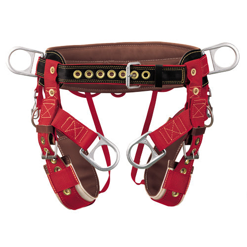 Weaver 08-01032-MD 4-Dee Extra Wide Back Saddle with Padded Nylon Leg Straps, Medium