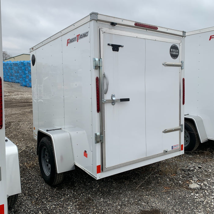 Wells Cargo FT58S2-D 8 Ft. Fasttrac Enclosed Trailer