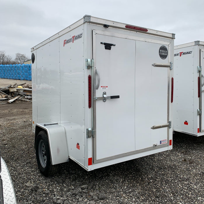 Wells Cargo FT58S2-D 8 Ft. Fasttrac Enclosed Trailer